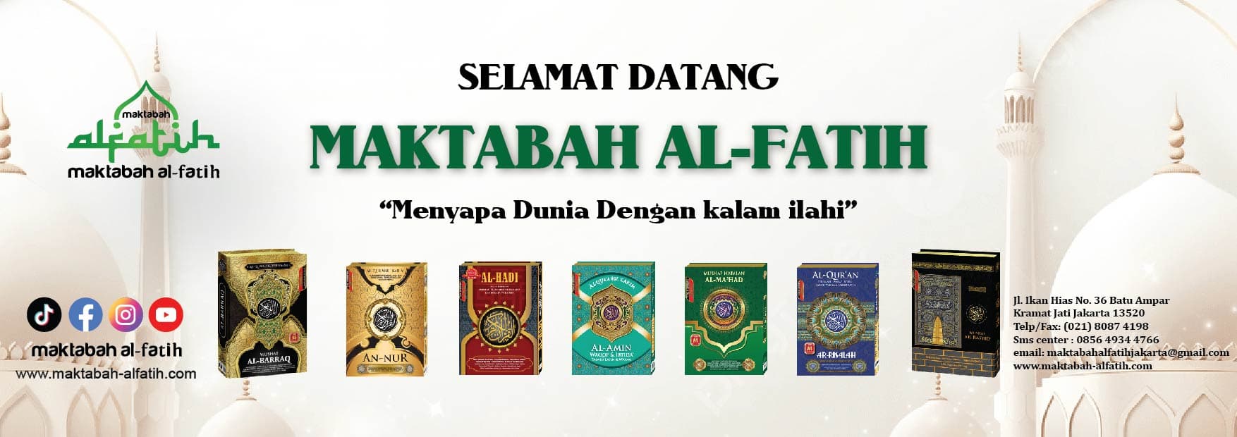 Selamat Datang Di Maktabah Al-Fatih Jakarta